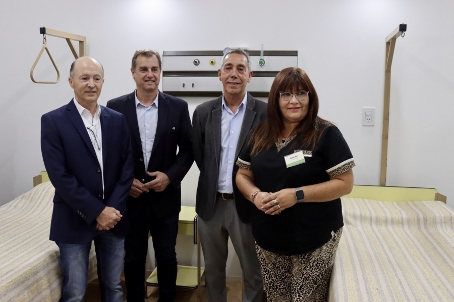 Se inauguraron obras en el hospital Samco de Maciel