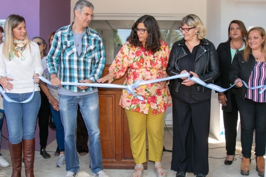Inauguraron un Punto Violeta de Santa Rosa de Calchines