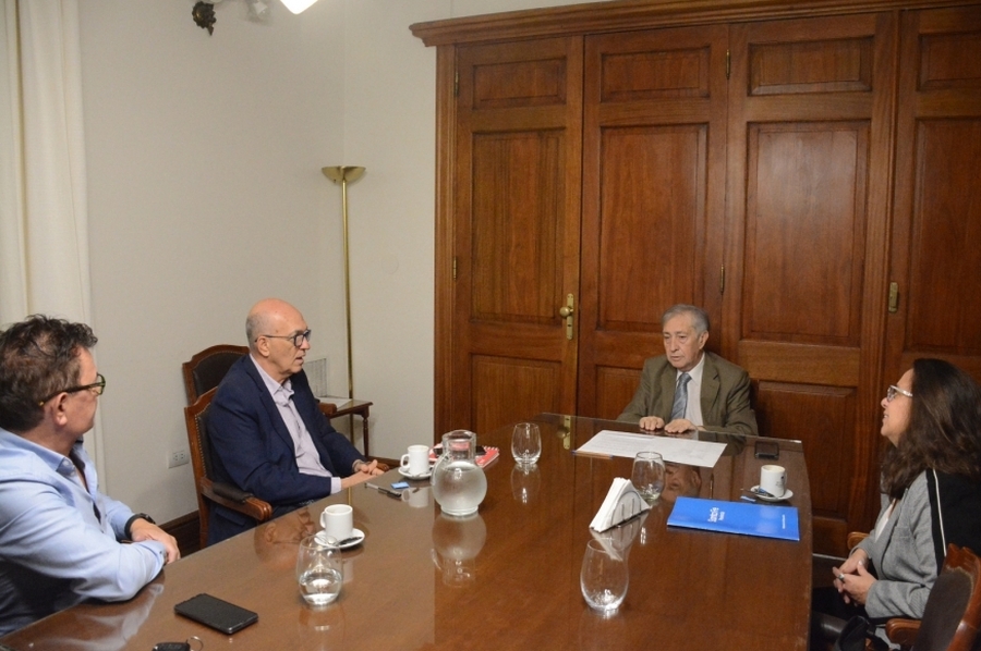 Importante reunión del Senador Gramajo con el Ministro de Educación de Santa Fe