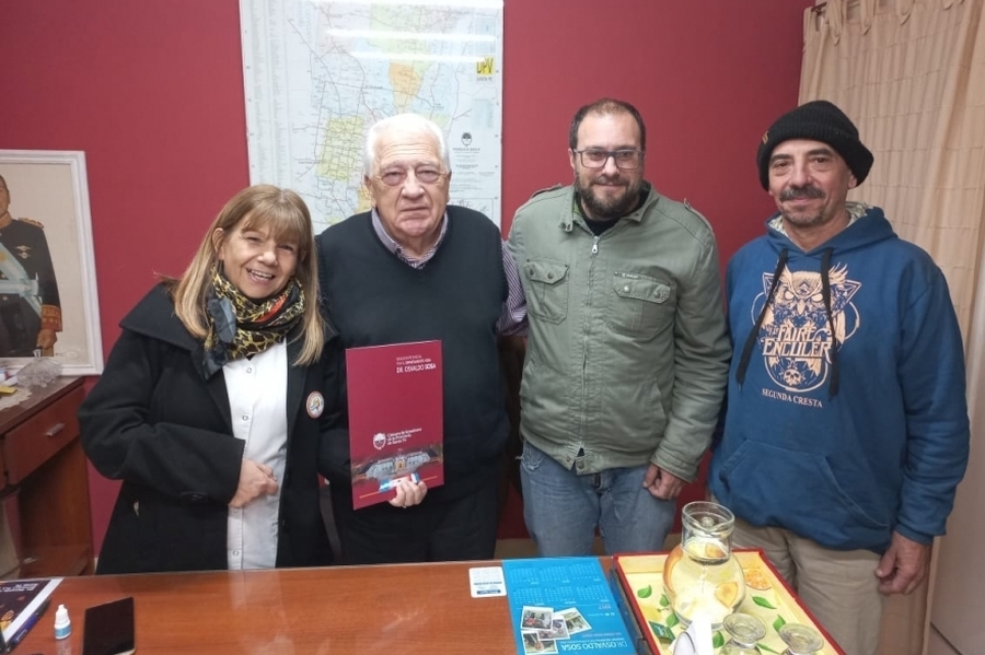 Actividades del Senador Sosa en el departamento Vera