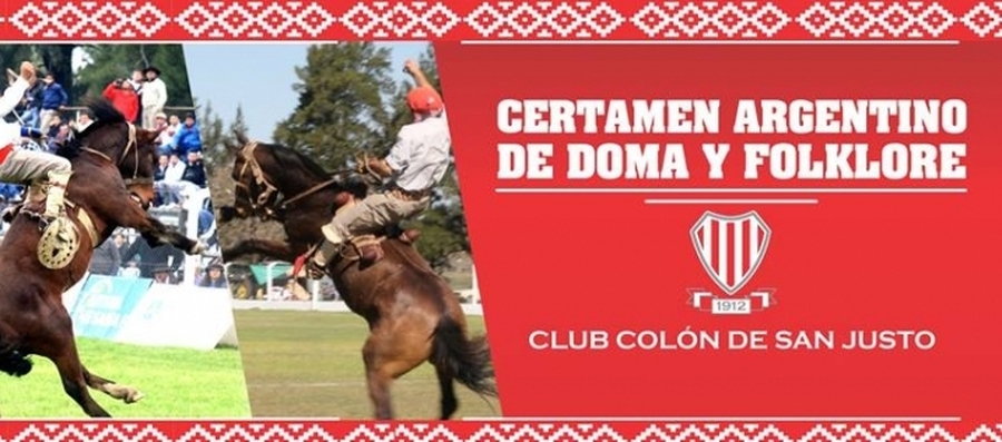 Apocos días del Certamen Argentino de Doma y Folklore con Aires del Interior