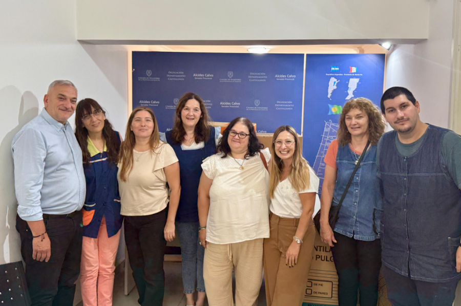 Calvo se reunió con directivos de instituciones educativas de Rafaela