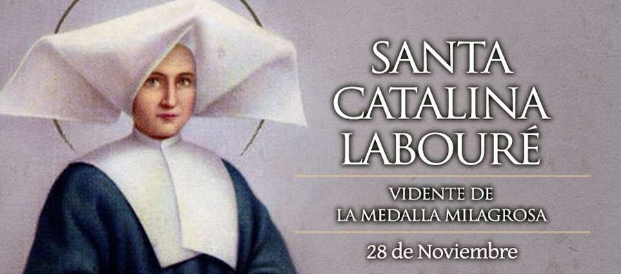 Santa Catalina Labouré, vidente de la Medalla Milagrosa