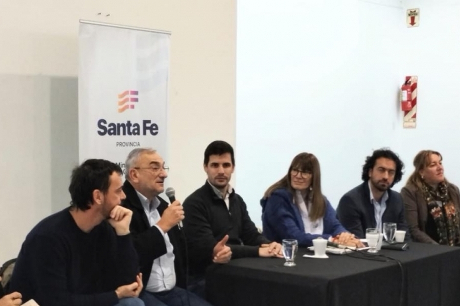 Calvo acompañó a la ministra de Cultura en la Posta Territorial de Castellanos