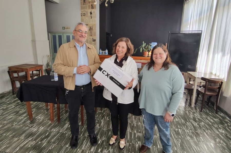 Calvo mantuvo un encuentro con instituciones intermedias de María Juana