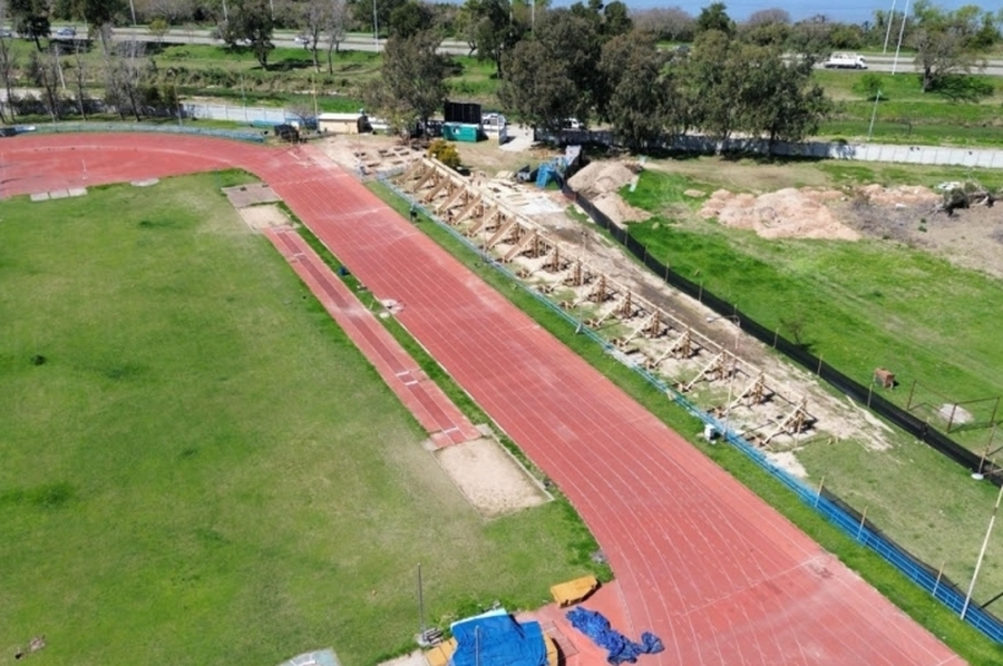 Juegos Suramericanos 2026 en Santa Fe: la nueva pista del CARD comienza a mostrar sus tribunas