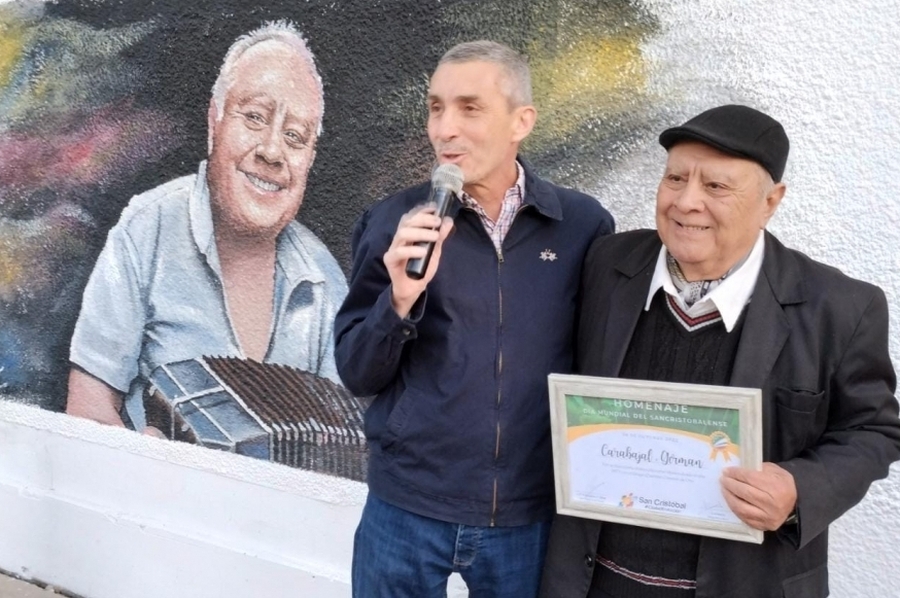 Germán Carabajal fue el homenajeado en una nueva edición del 