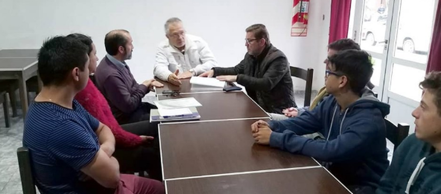 Borla presente de sur a norte del dpto. San Justo
