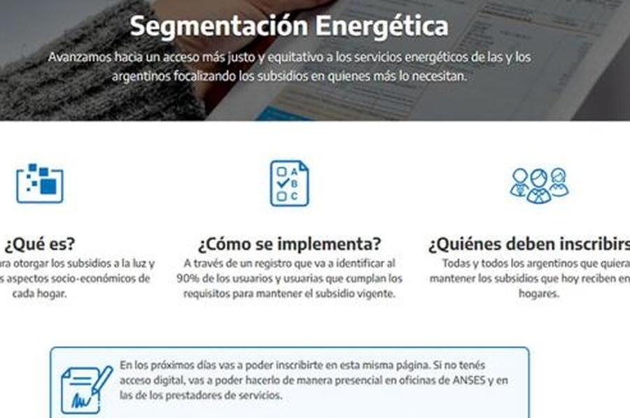 Cómo será el trámite obligatorio para acceder al subsidio de tarifas, similar al implementado con el IFE