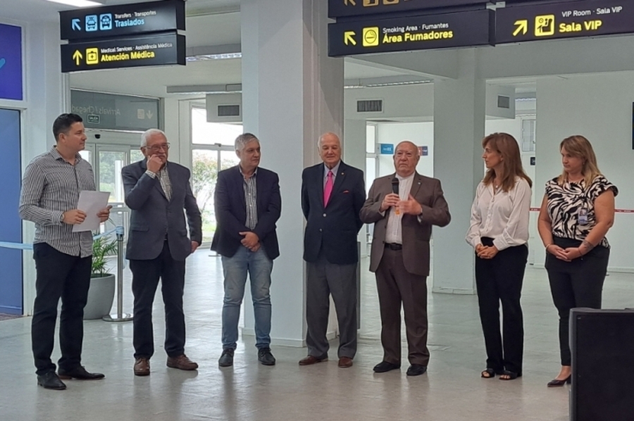 El Aeropuerto Internacional Sauce Viejo incorporó una farmacia mutual