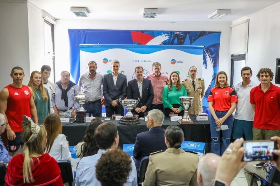 Presentaron la 46° edición de la Maratón acuática Santa Fe – Coronda