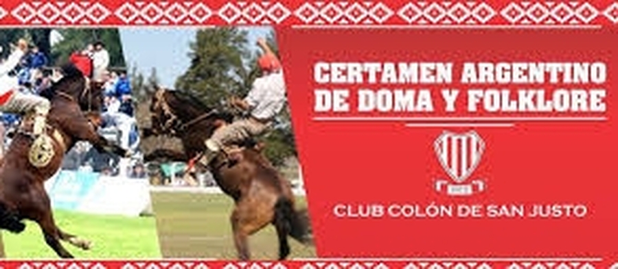 Certamen Argentino de Doma y Folklore en San Justo