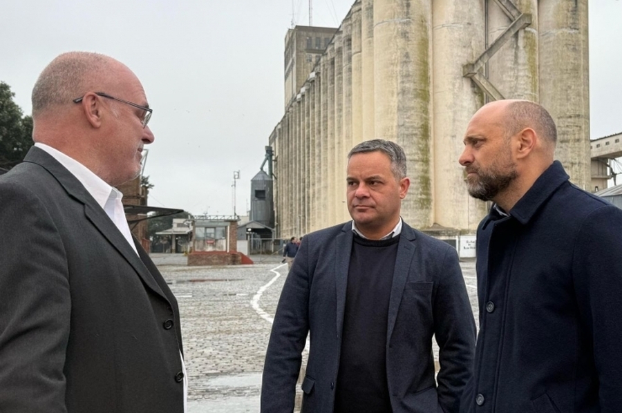 El ministro Puccini presentó a Leandro González como nuevo presidente del Ente Administrador del Puerto de Santa Fe