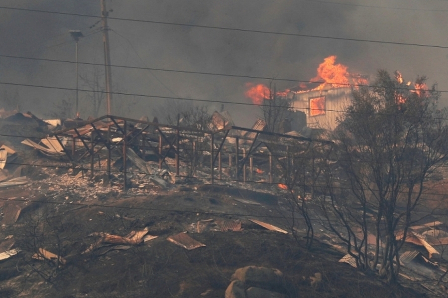 Incendios en Chile: la Unión Europea ofreció ayuda para enfrentar la expansión del fuego
