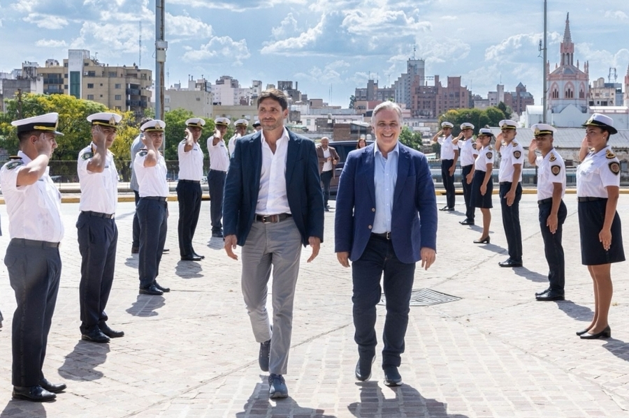 Pullaro se reunió con Llaryora: la producción, eje del encuentro de trabajo
