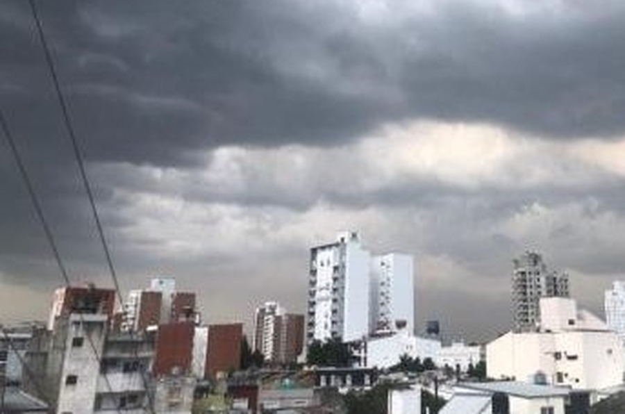 Rige un alerta amarillo por tormentas para el centro-sur provincial