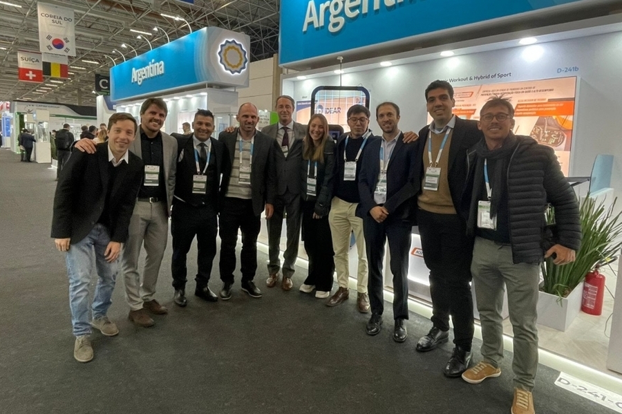 La provincia acompañó la participación de empresas santafesinas en la feria Hospitalar en Brasil