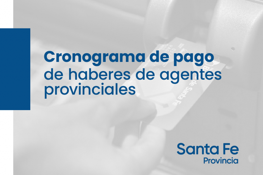 La provincia dio a conocer el cronograma de pago de haberes correspondiente a noviembre