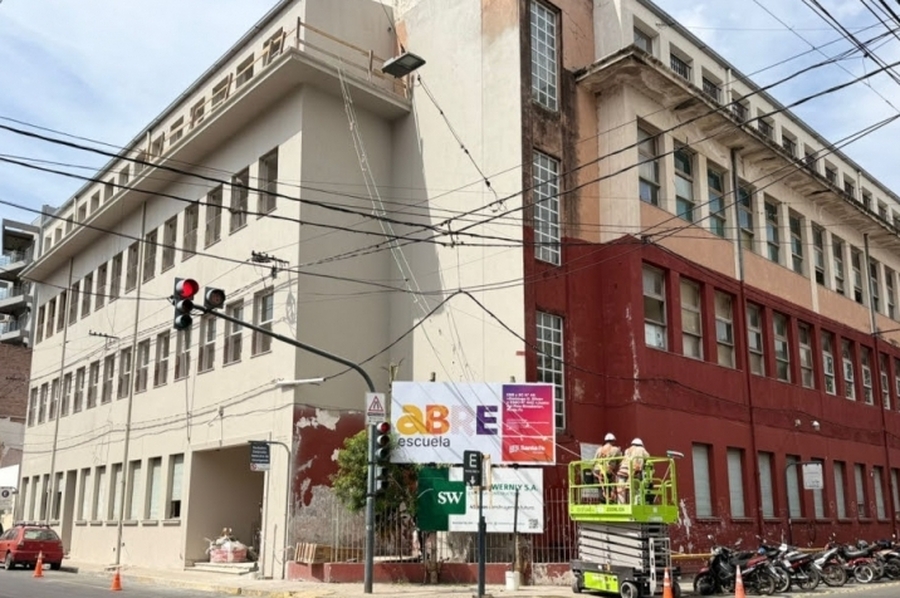 Abre Escuela: Provincia avanza en las mejoras edilicias de El Comercial
