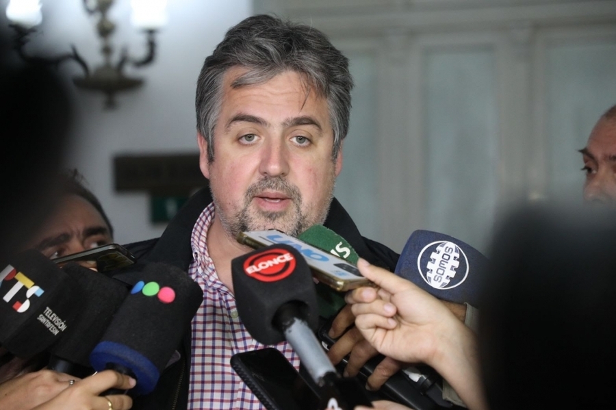 Cococcioni destacó el accionar policial ante la presencia de un “pequeño grupo de inadaptados”