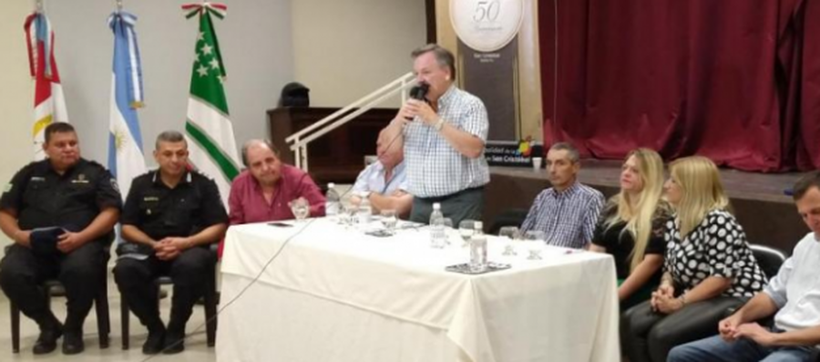 Aportes a distintas localidades del departamento San Cristóbal