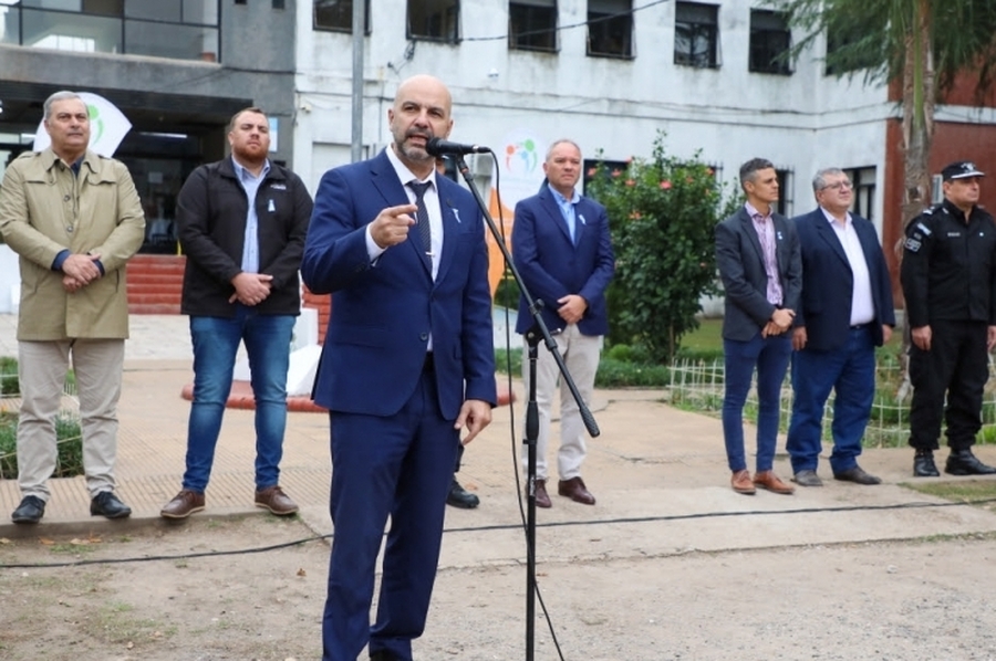 La provincia inauguró la base operativa del Comando Radioeléctrico en Laguna Paiva