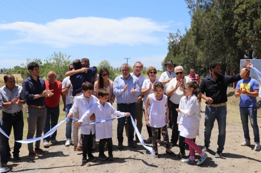 El Programa Caminos de la Ruralidad avanza en los departamentos San Justo y Vera con una inversión superior a los $143 millones