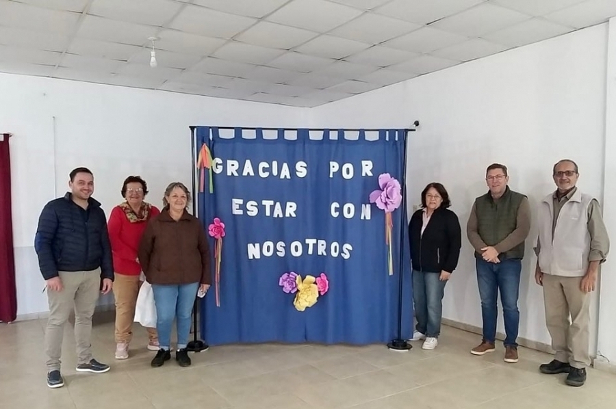 Borla recorrió el centro norte del departamento San Justo