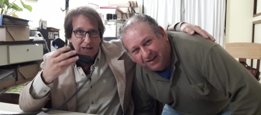Con Atilio Buemo