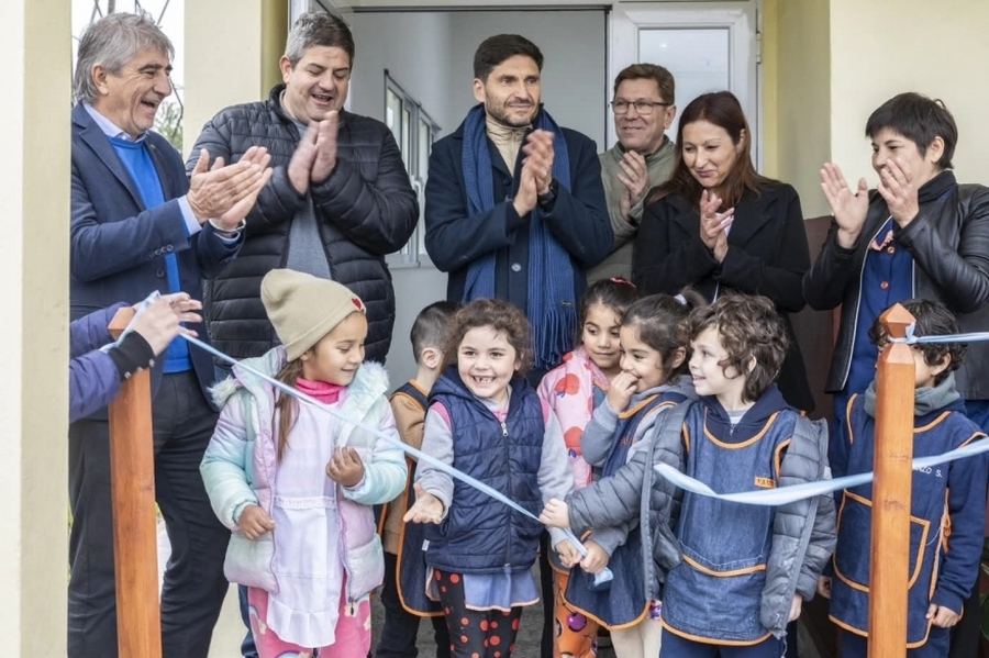 Borla estará en la inauguración de una nueva aula en una escuela de San Justo