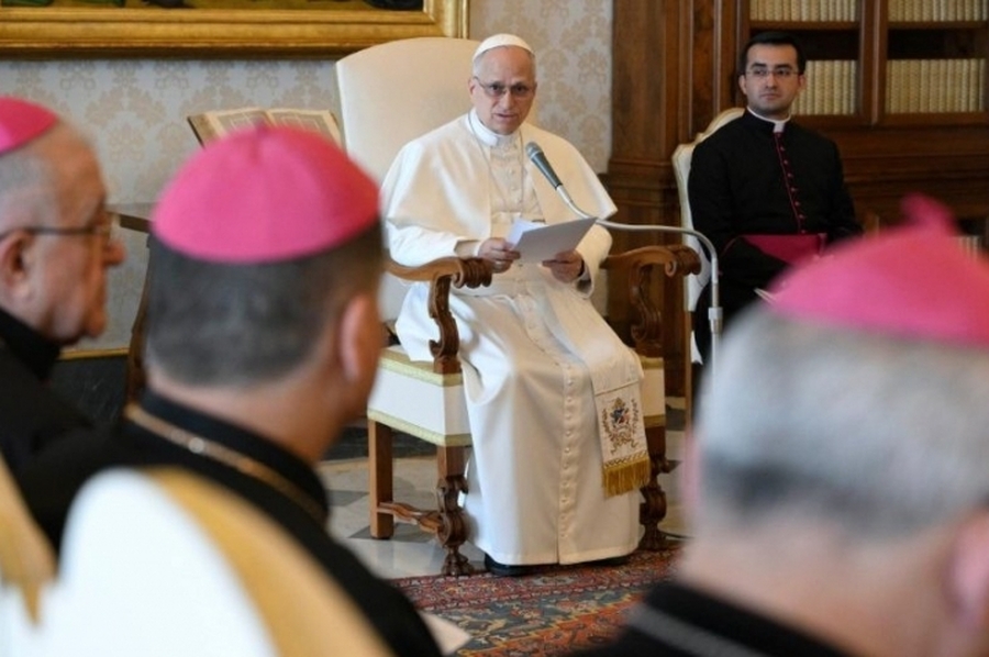 El Papa León XIV llama a ser “incansables artífices de la paz” en un mundo marcado por la guerra