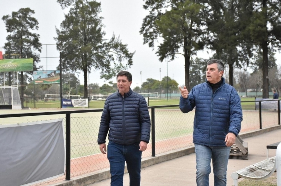 Pirola realizó nuevas jornadas de trabajo colaborativo con integrantes de instituciones educativas y deportivas de Esperanza.