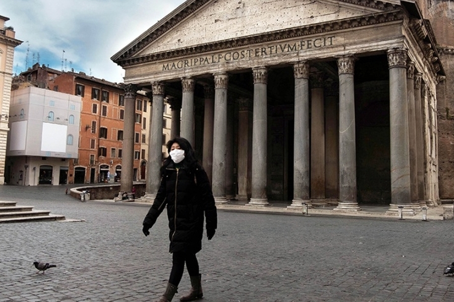 Italia: el barbijo vuelve a ser obligatorio en Roma y alrededores