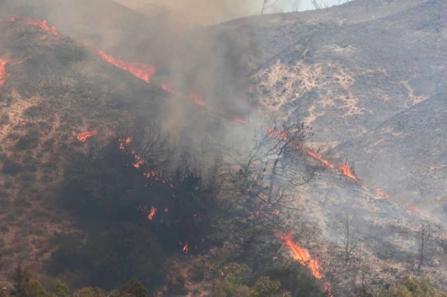 El primer ministro griego lamentó los efectos de los incendios: 