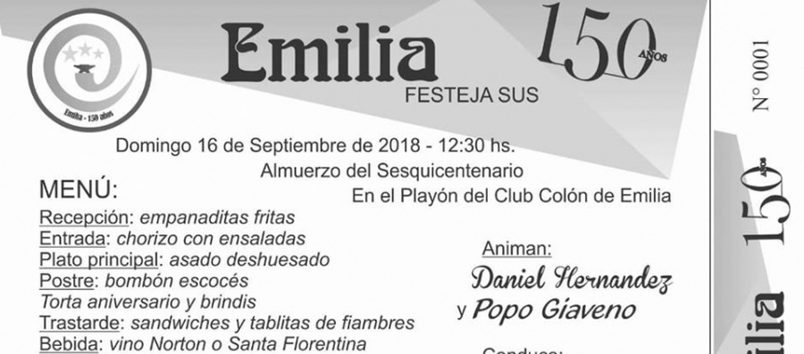 Emilia se prepara para festejar sus 150 años y la presentación del museo en el ex bar Milani