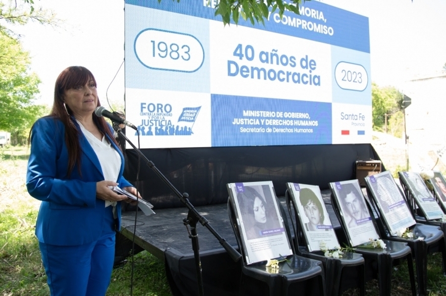 40 años de democracia: la provincia realizó una Jornada de Memoria, Reflexión y Compromiso