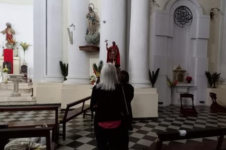 Santa Fe celebra a San Expedito con misas durante toda la jornada
