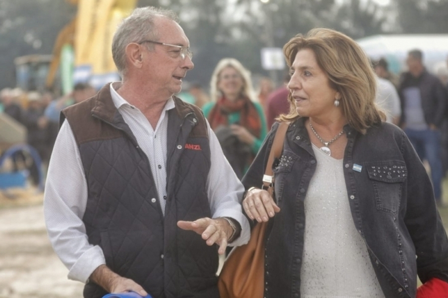 Costamagna y Frana participaron de Feriagro 2023 en Esteban Rams
