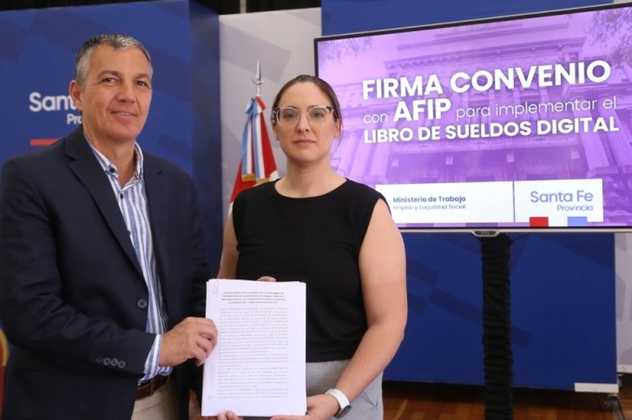 La provincia y AFIP acordaron la implementación del Libro de Sueldos Digital