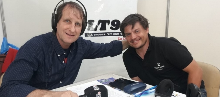 Con Martín Sartori de Pampero
