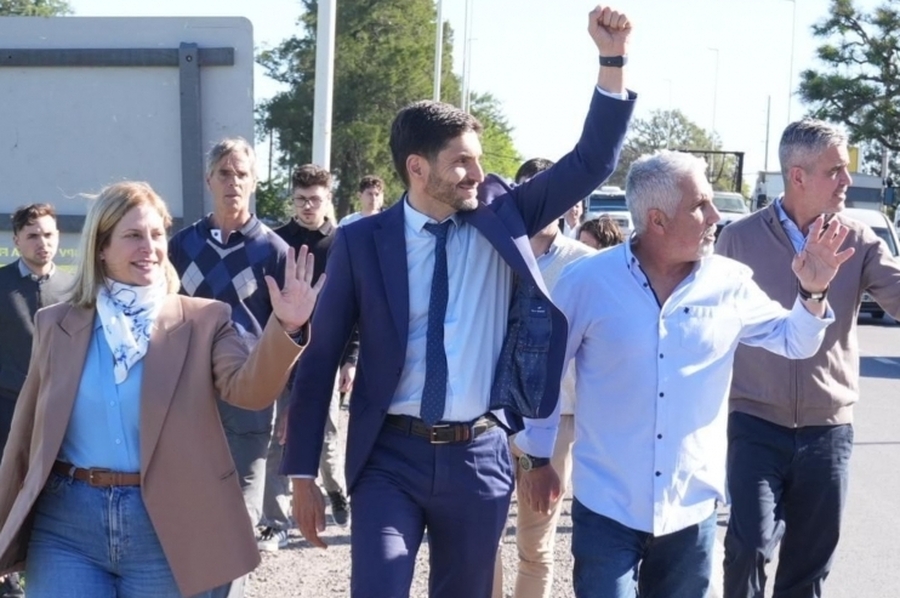 Pullaro y Scaglia inauguraron obras viales que mejorarán la circulación en una amplia zona del sur provincial