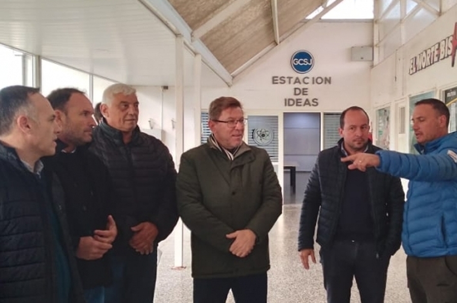 Borla anunció obras y convenios para el desarrollo de varias localidades del departamento San Justo