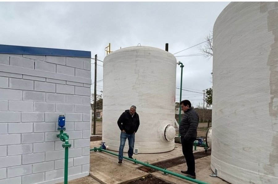 San Jerónimo del Sauce completó la conexión al Acueducto Desvío Arijón y todos sus hogares ya tienen agua potable por red