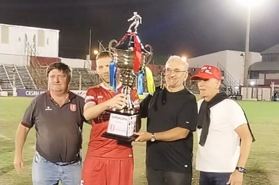 Calvo participó de la Final de la Supercopa Departamento Castellanos