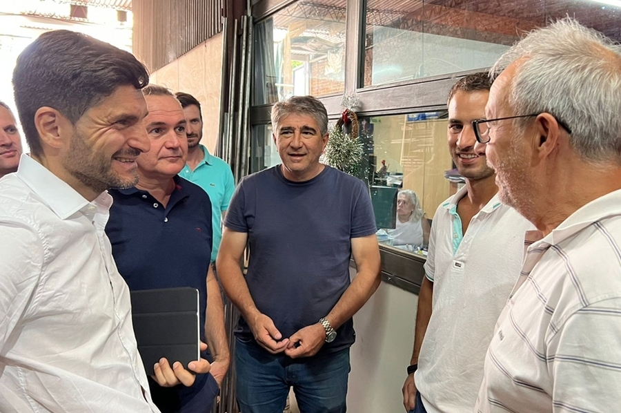 El diputado Fabián Bastia visitó una pyme en Rafaela