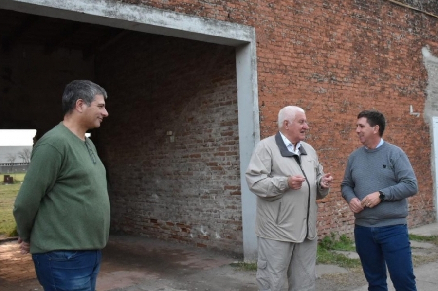 Rubén Pirola destacó avances en diferentes localidades del Departamento
