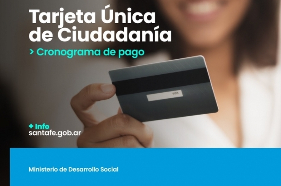 La provincia acreditó los fondos de la Tarjeta Única de Ciudadanía