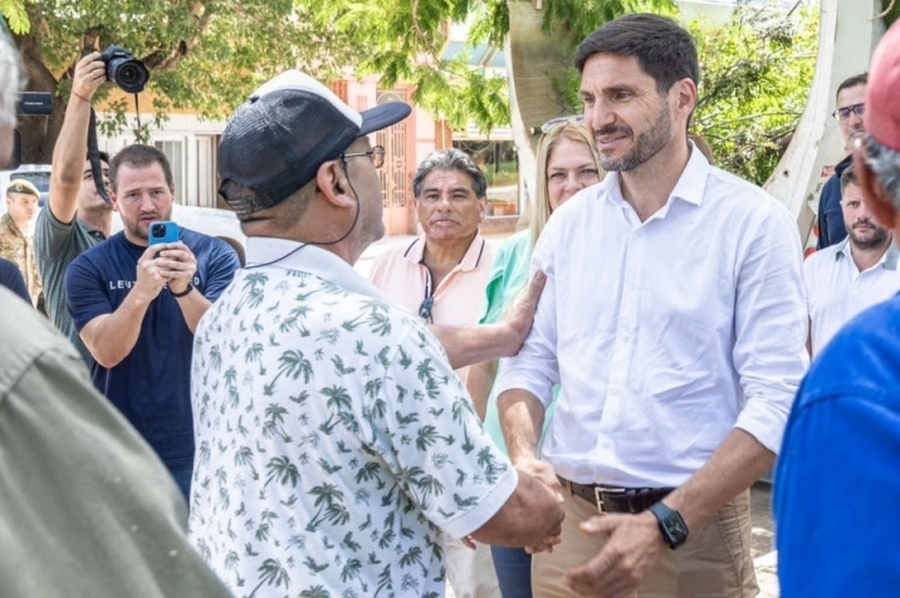 Pullaro recorrió las localidades de Ceres, Hersilia y Humberto Primo afectadas por el temporal
