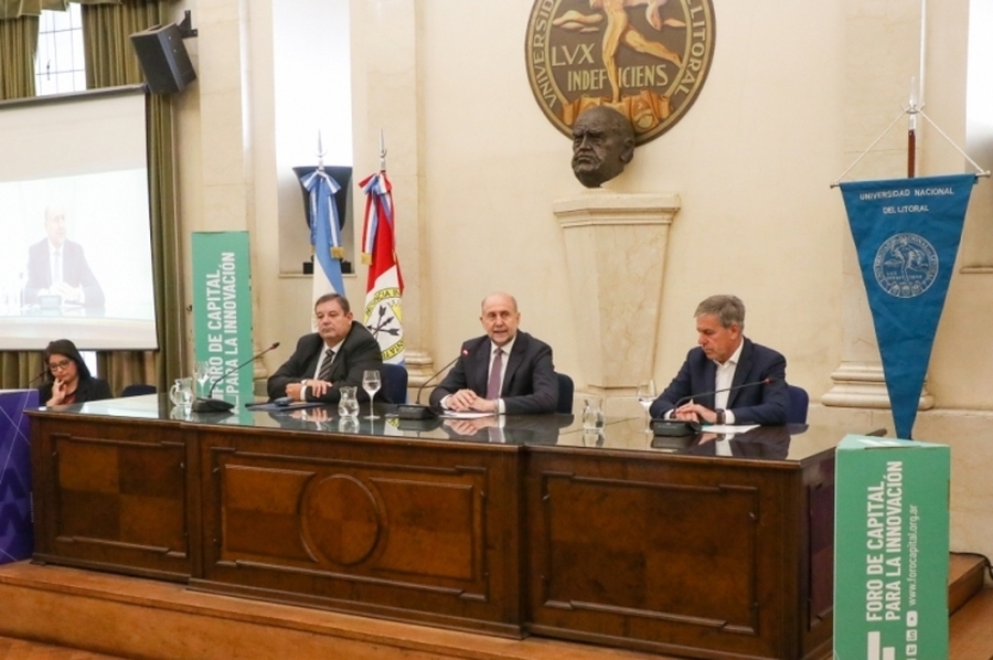 Perotti participó del lanzamiento de la 15° Edición del Foro de Capital para la Innovación