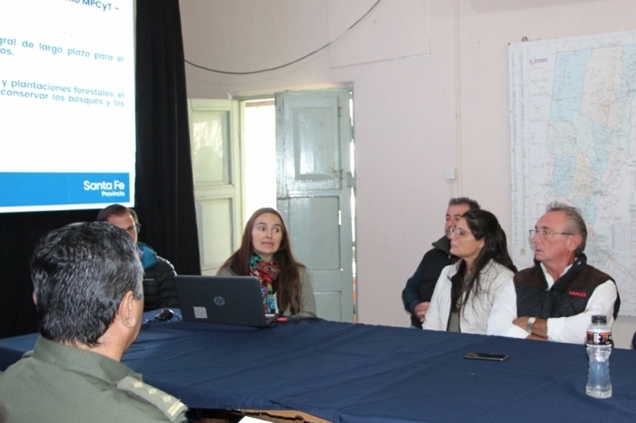 Avances en la refuncionalización del Centro Operativo Forestal Santa Felicia
